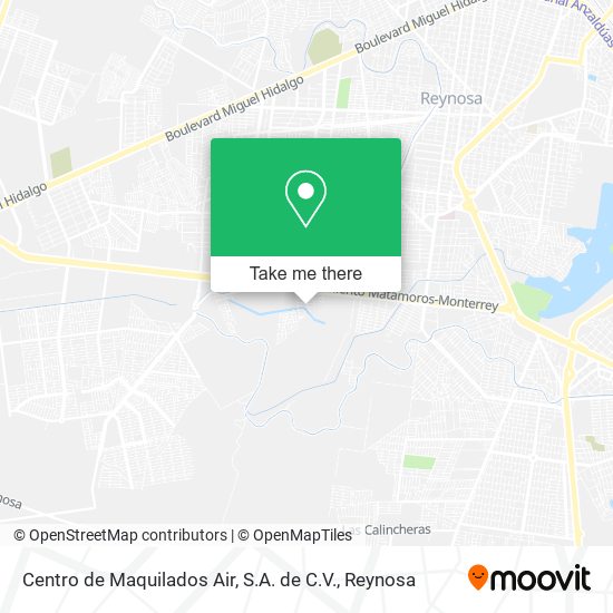 Centro de Maquilados Air, S.A. de C.V. map