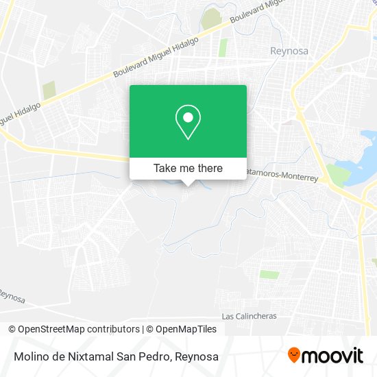 Molino de Nixtamal San Pedro map