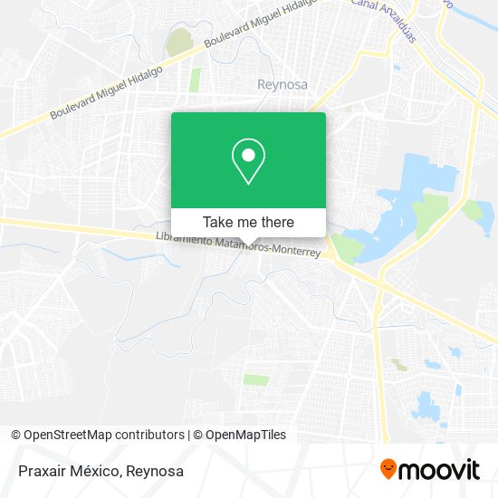 Praxair México map