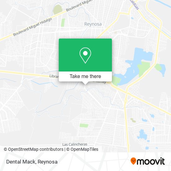 Mapa de Dental Mack