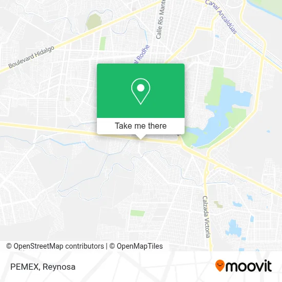 PEMEX map