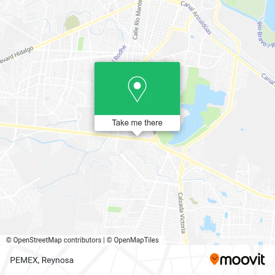 PEMEX map