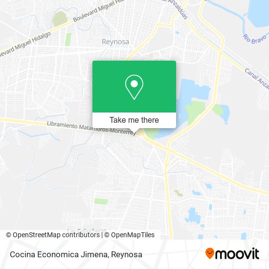 Cocina Economica Jimena map