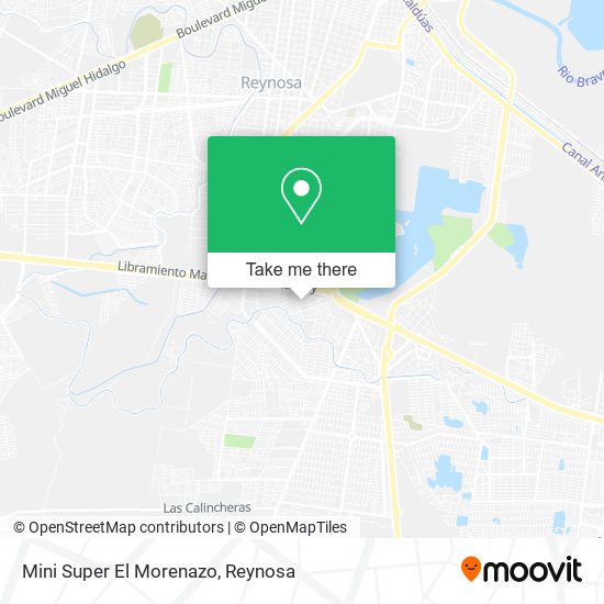 Mini Super El Morenazo map