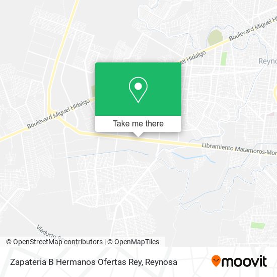 Mapa de Zapateria B Hermanos Ofertas Rey