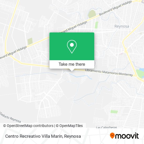Mapa de Centro Recreativo Villa Marín
