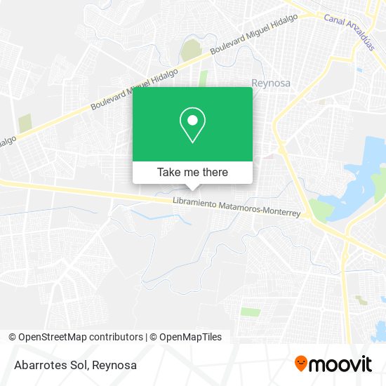 Mapa de Abarrotes Sol