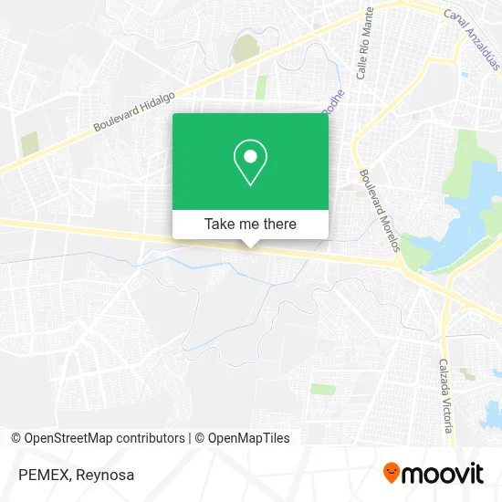 PEMEX map