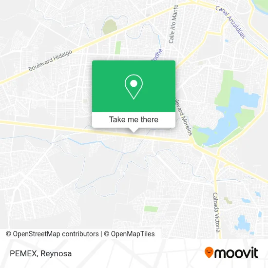 PEMEX map