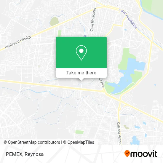 PEMEX map