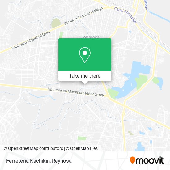 Mapa de Ferretería Kachikin
