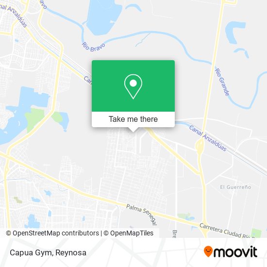 Capua Gym map