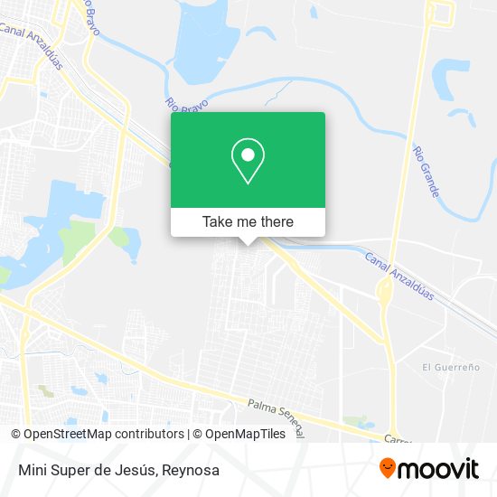 Mapa de Mini Super de Jesús