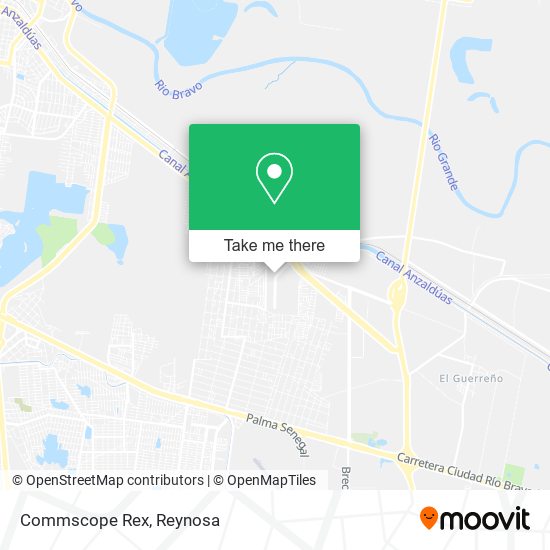 Commscope Rex map