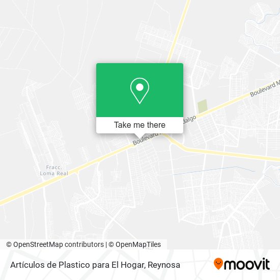 Mapa de Artículos de Plastico para El Hogar