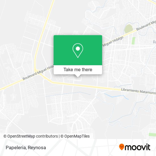Mapa de Papeleria