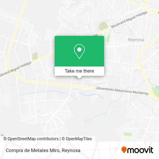 Compra de Metales Miro map
