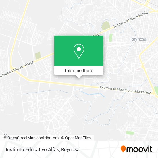 Instituto Educativo Alfas map