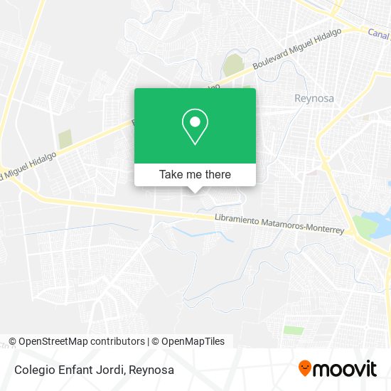 Mapa de Colegio Enfant Jordi