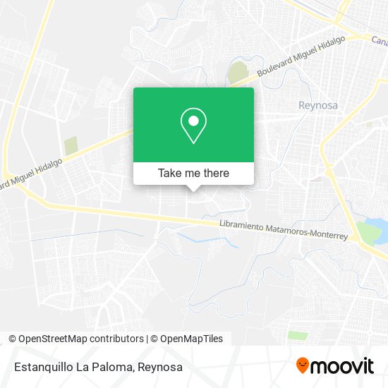 Mapa de Estanquillo La Paloma