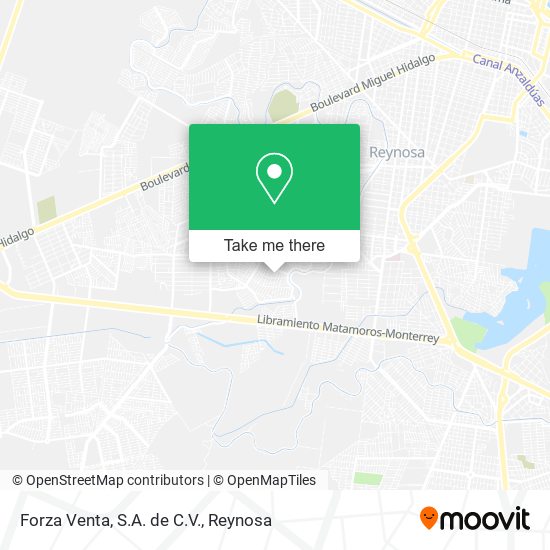 Forza Venta, S.A. de C.V. map