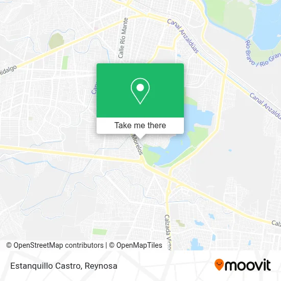 Estanquillo Castro map