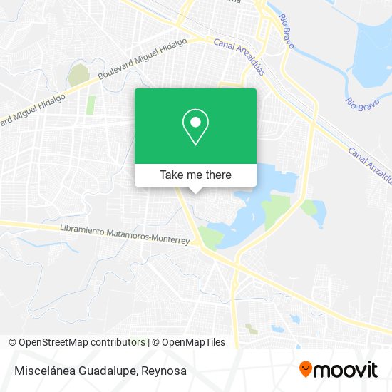 Miscelánea Guadalupe map