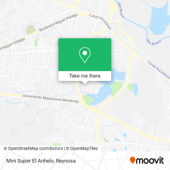 Mapa de Mini Super El Anhelo