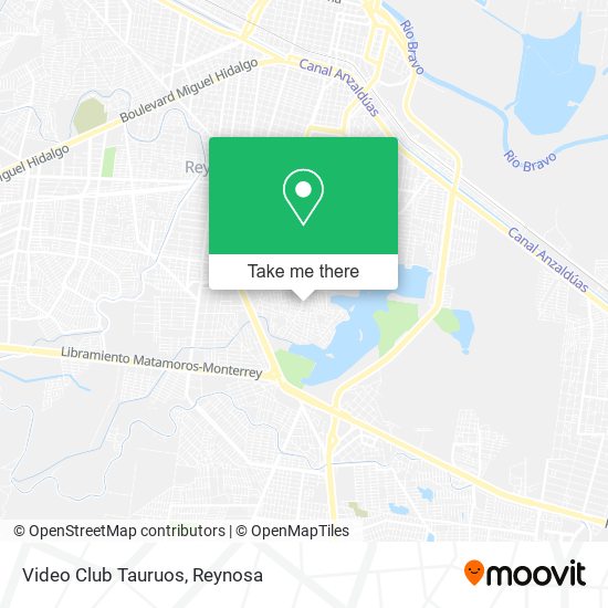 Mapa de Video Club Tauruos