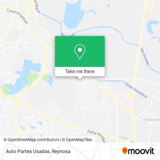 Mapa de Auto Partes Usadas