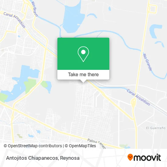 Antojitos Chiapanecos map