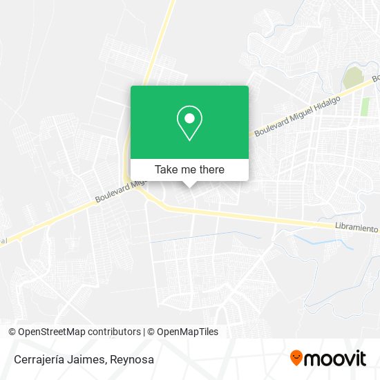 Cerrajería Jaimes map