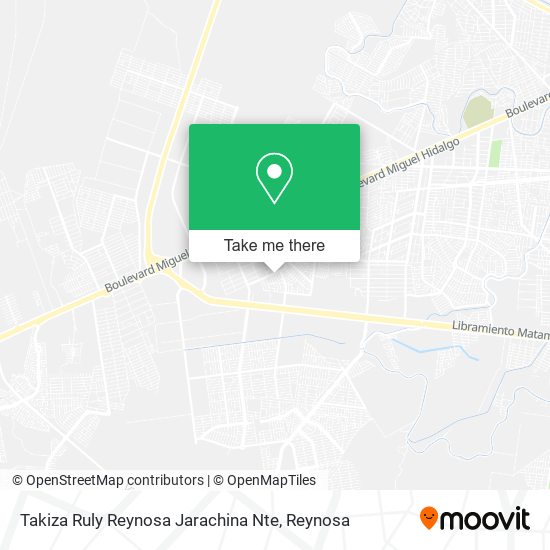 Takiza Ruly Reynosa Jarachina Nte map