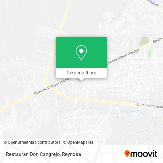 Restauran Don Cangrejo map