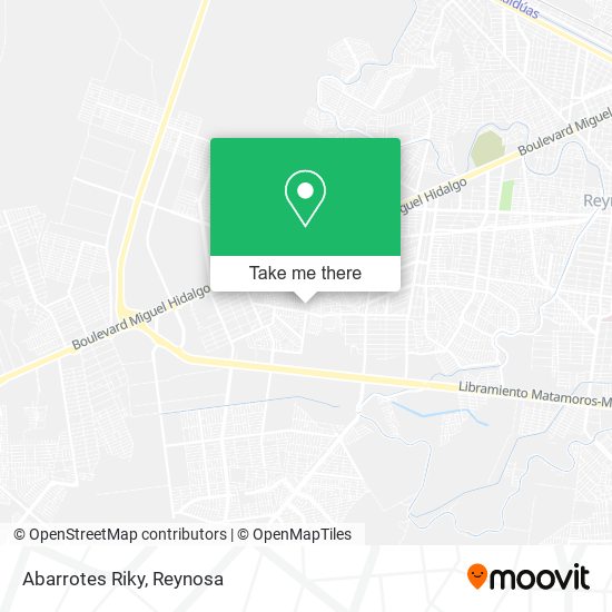 Mapa de Abarrotes Riky