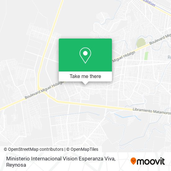 Ministerio Internacional Vision Esperanza Viva map