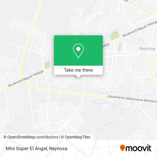 Mini Súper El Ángel map