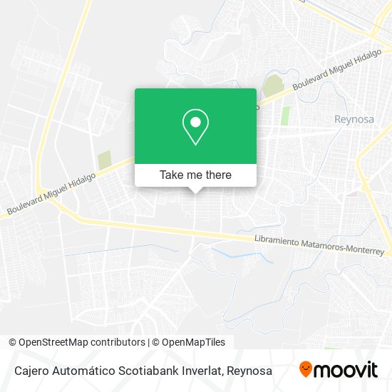 Cajero Automático Scotiabank Inverlat map
