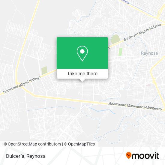 Mapa de Dulcería