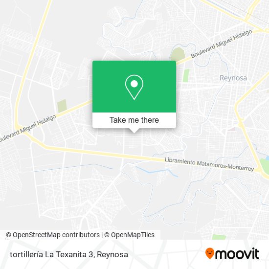 tortillería La Texanita 3 map