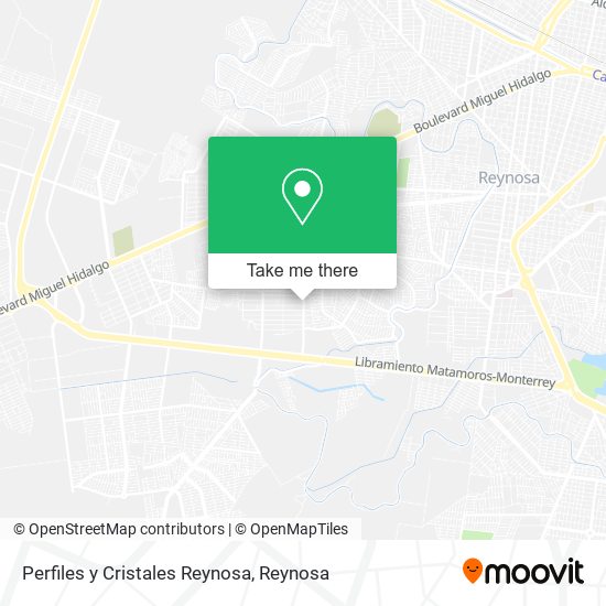 Perfiles y Cristales Reynosa map