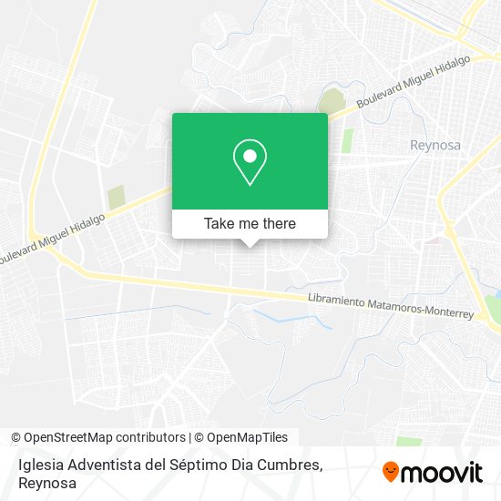 Iglesia Adventista del Séptimo Dia Cumbres map