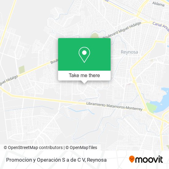 Promocion y Operación S a de C V map