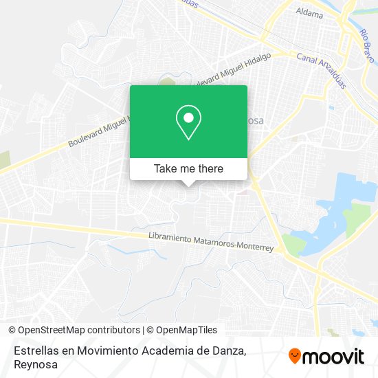 Mapa de Estrellas en Movimiento Academia de Danza