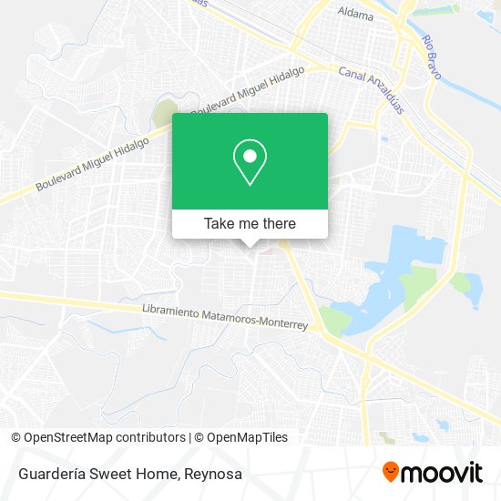 Guardería Sweet Home map