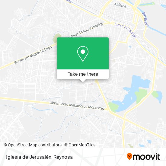 Iglesia de Jerusalén map