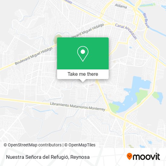 Nuestra Señora del Refugió map