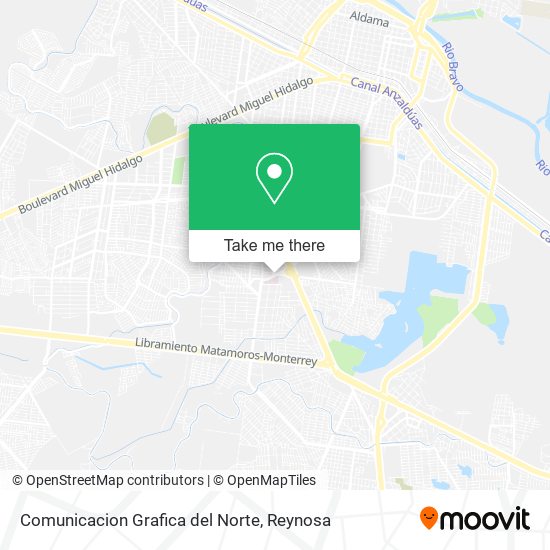 Mapa de Comunicacion Grafica del Norte