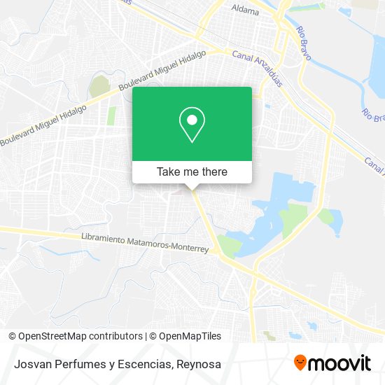 Josvan Perfumes y Escencias map