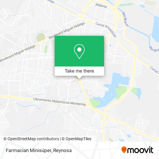 Farmacian Minisúper map
